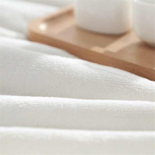 1pc Purple Morning Glory Hummingbird Print Flannel Blanket, Comfortable And Warm Home Throw For Bed, Sofa, Camping, And Multi-Scene Use With Seasonal Versatility