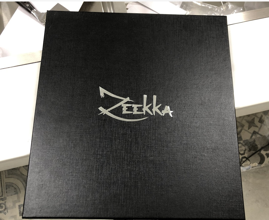 8 Damascus Pattern Stainless Steel Chef’s Knives – Sharp, Ergonomic & Durable Kitchen Knife