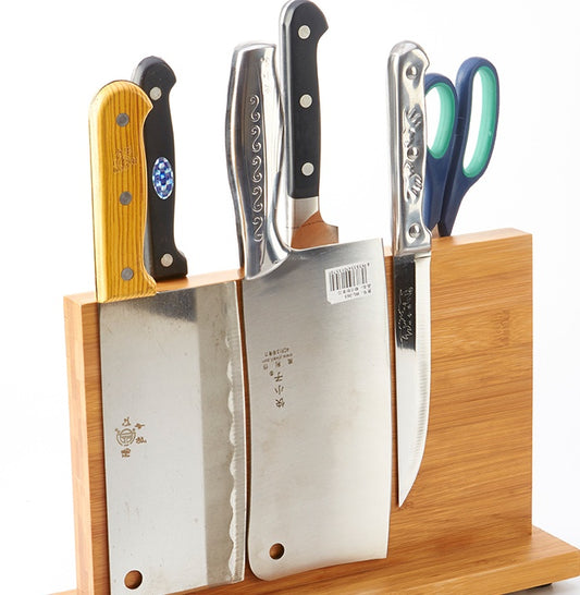 Stainless Steel Magnetic Knife Holder – Modern Kitchen Storage