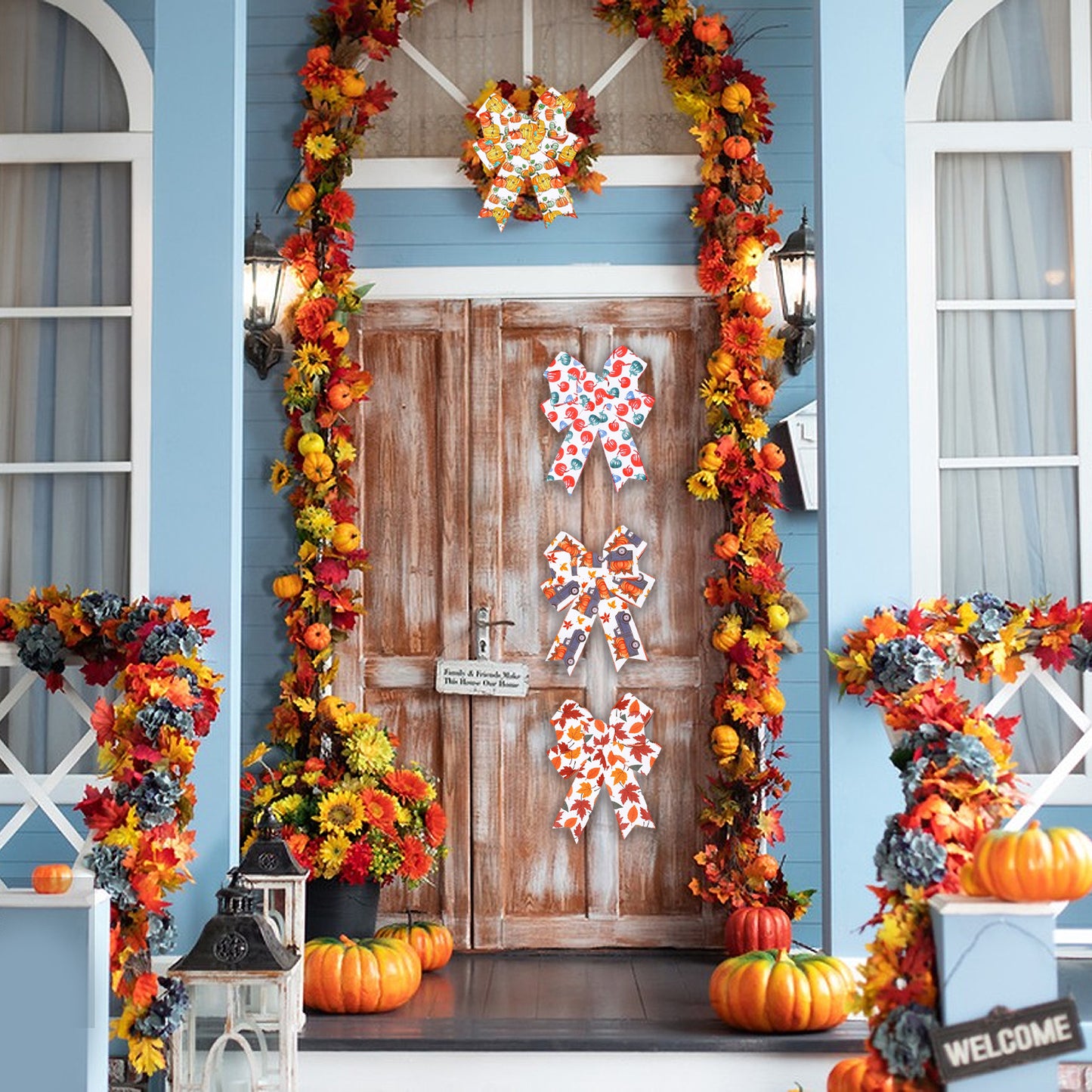 4 Rolls Thanksgiving Ribbon