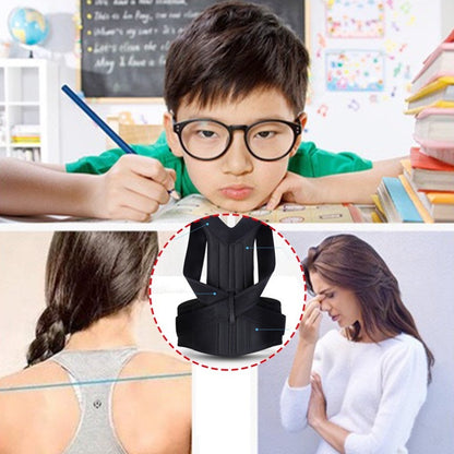 Adjustable Back Posture Corrector – Spine Support Brace