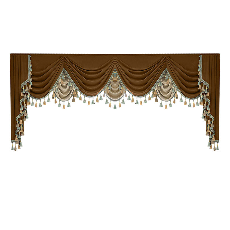 Luxury Velvet Patchwork Curtains – Retro Blackout Drapes for Living Room & Bedroom