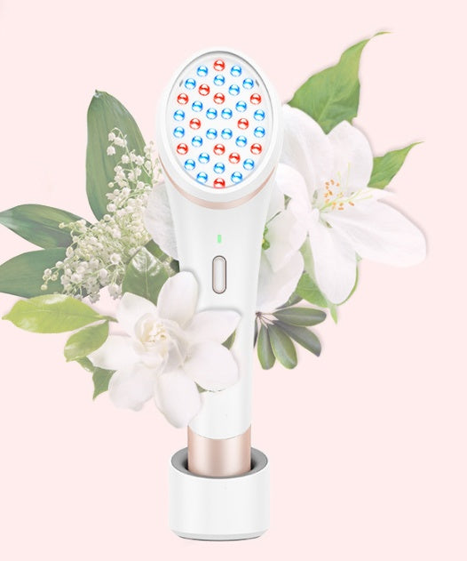 Wireless Acne Light Therapy Device – Red & Blue LED Treatment for Clear Skin
