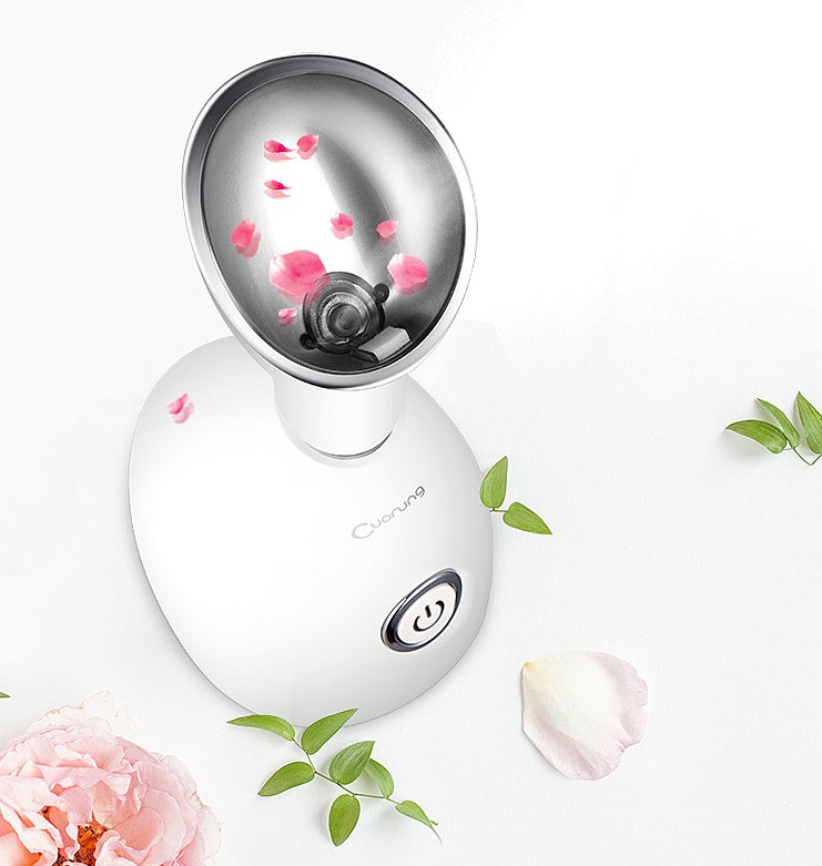 Nano Ionic Facial Steamer for Home Spa – Deep Cleansing, Hydrating, and Anti-Aging Skin Care Device