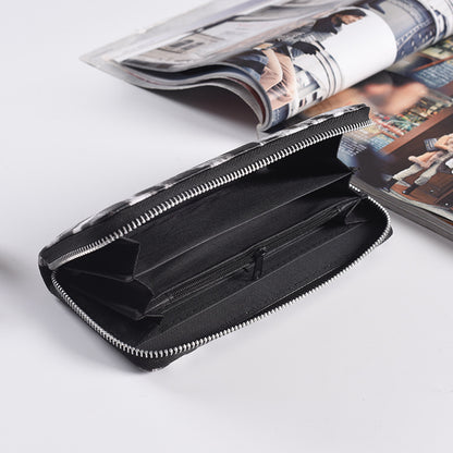 Women’s Zipper Long PU Leather Wallet
