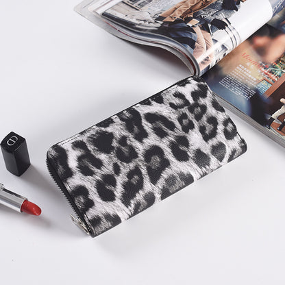 Women’s Zipper Long PU Leather Wallet