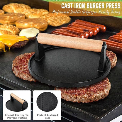 27 PCS Professional Griddle Accessories Kit for Flat Top Grill & Blackstone | Spatula Set, Melting Dome & Burger Press for BBQ, Camping