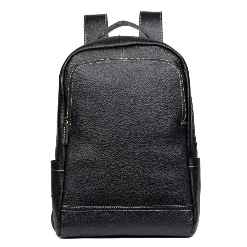 Men's Leather Travel Backpack