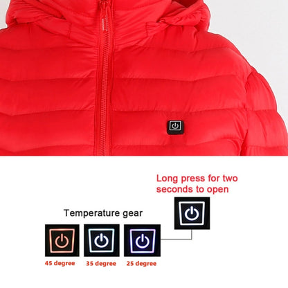 Men’s USB Heated Jacket – Electric Thermal Coat for Winter Outdoor Activities