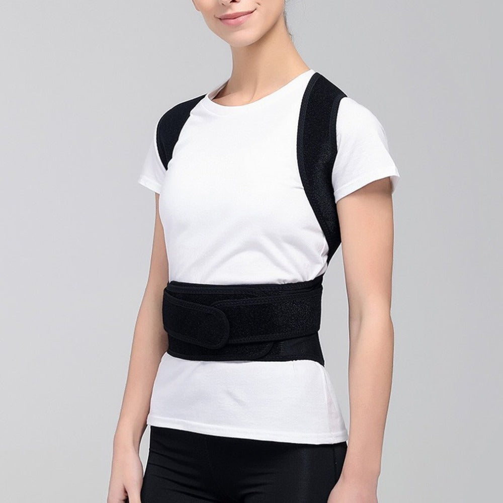 Adjustable Back Posture Corrector – Spine Support Brace