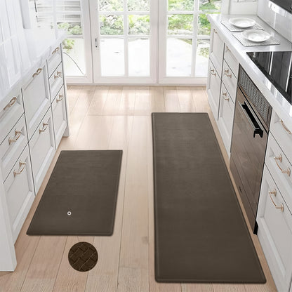 2-Piece Non-Slip Waterproof Kitchen Mat Set – Easy to Clean & Durable