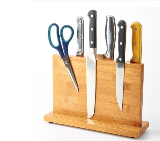Stainless Steel Magnetic Knife Holder – Modern Kitchen Storage