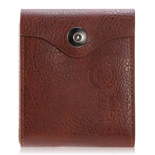 Men's Wallet PU Leather Bifold Purse Slim RFID Blocking Card Holder Cases W/ 2 ID Window Coin Pocket