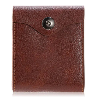Men's Wallet PU Leather Bifold Purse Slim RFID Blocking Card Holder Cases W/ 2 ID Window Coin Pocket