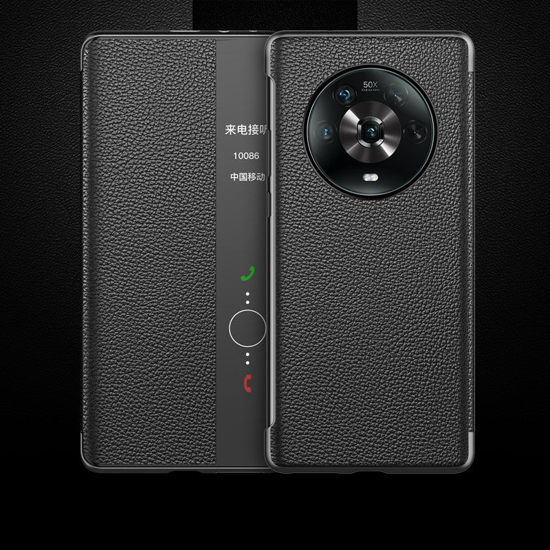 Head Leather Smart Leather Case