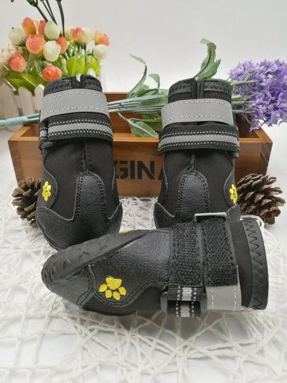 Waterproof Pet Shoes – Non-Slip Protective Boots with Adjustable Fit