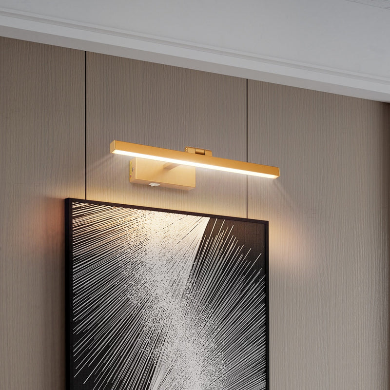 Wireless LED Vanity Light, Gold