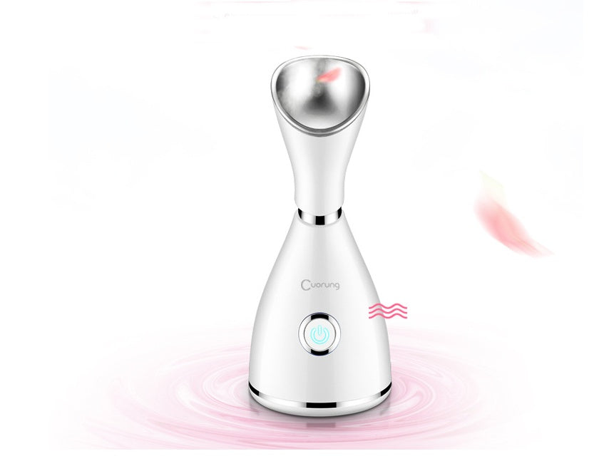 Nano Ionic Facial Steamer for Home Spa – Deep Cleansing, Hydrating, and Anti-Aging Skin Care Device