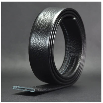 Men Belt Leather Belt For Men With Anti-Scratch Buckle Control Design For Formal Work Or Casual