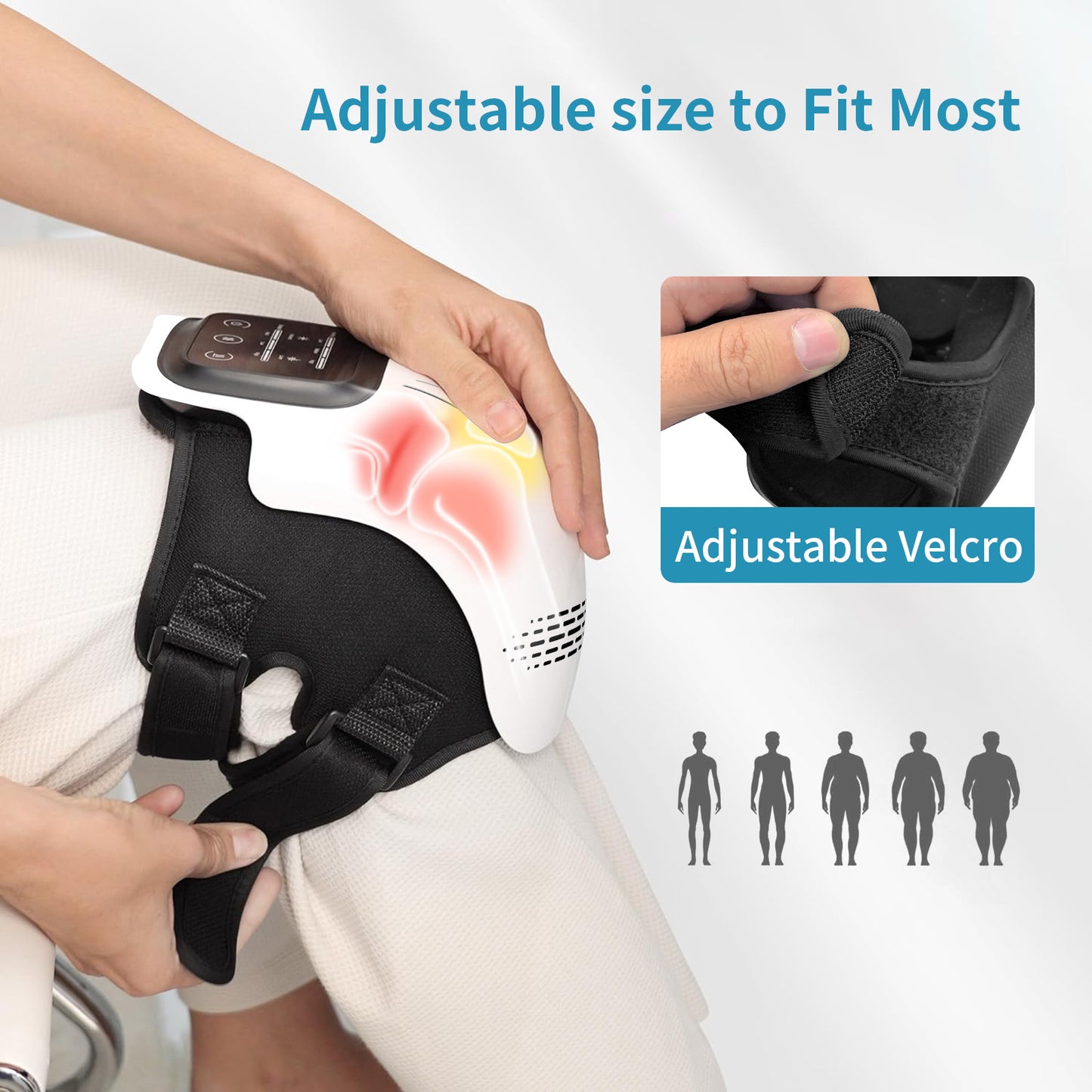 Intelligent Electric Knee Massager – Pain Relief & Physiotherapy Device