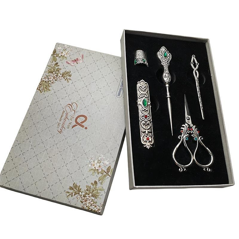 Phoenix Tail Scissors Set – Vintage Luxury Design