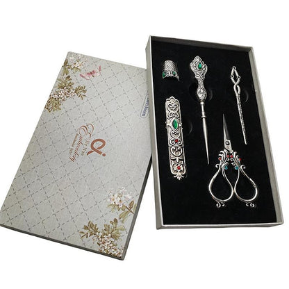 Phoenix Tail Scissors Set – Vintage Luxury Design