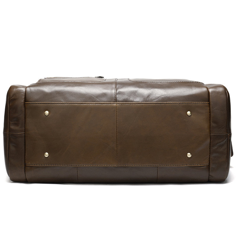 Cowhide Leather Duffel Bag