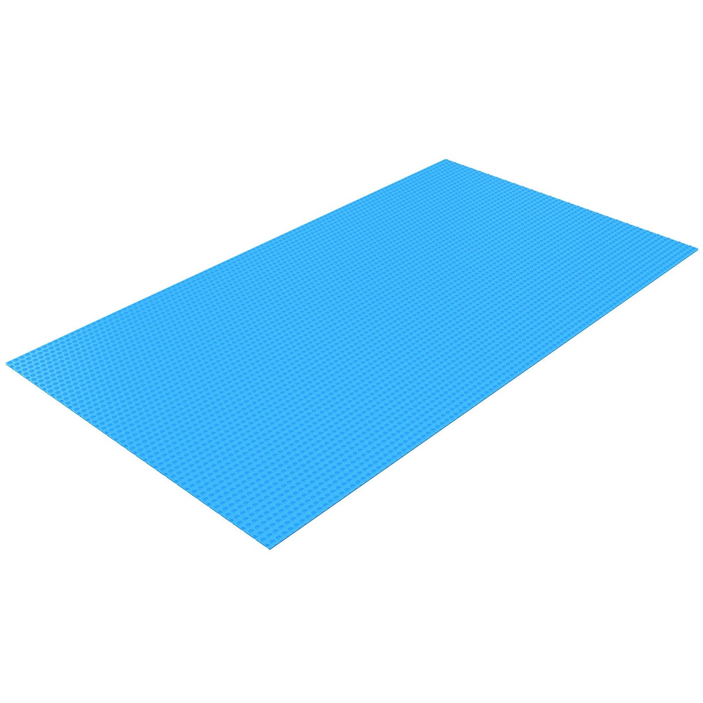 Solar Pool Cover, 32 X 16 Ft Rectangle Solar Blanket For Pools, Inground Above Ground Swimming Pool Solar Cover, 16 Mil Solar Covers Blue