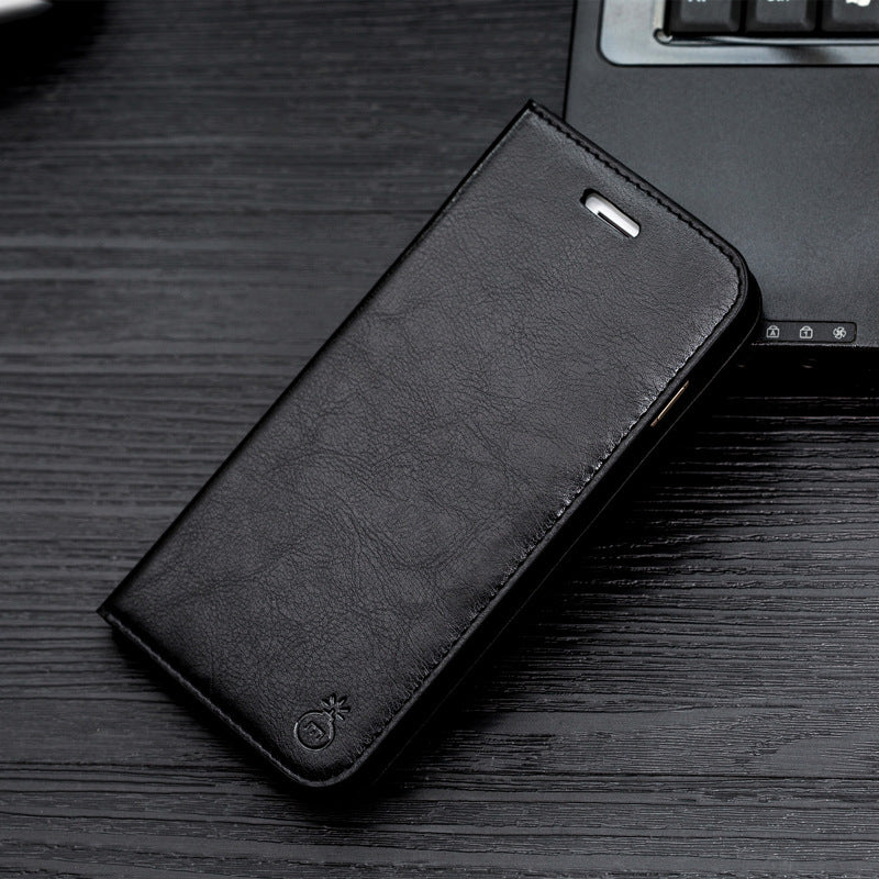 Magnetic Leather Flip Case, iPhone