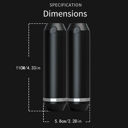 Heat For Camping Hiking Hunting Golf Heater Reusable Portable Pocket Heater With Split Magnetic And Flashlight Hand Warmers