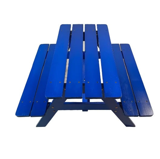 Blue Solid Wood Toddlers Table and Chair Set | Children's Dining & Activity Furniture