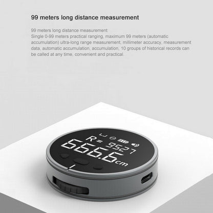 Smart Digital Measuring Tape with LCD Display – High-Precision Distance Ruler