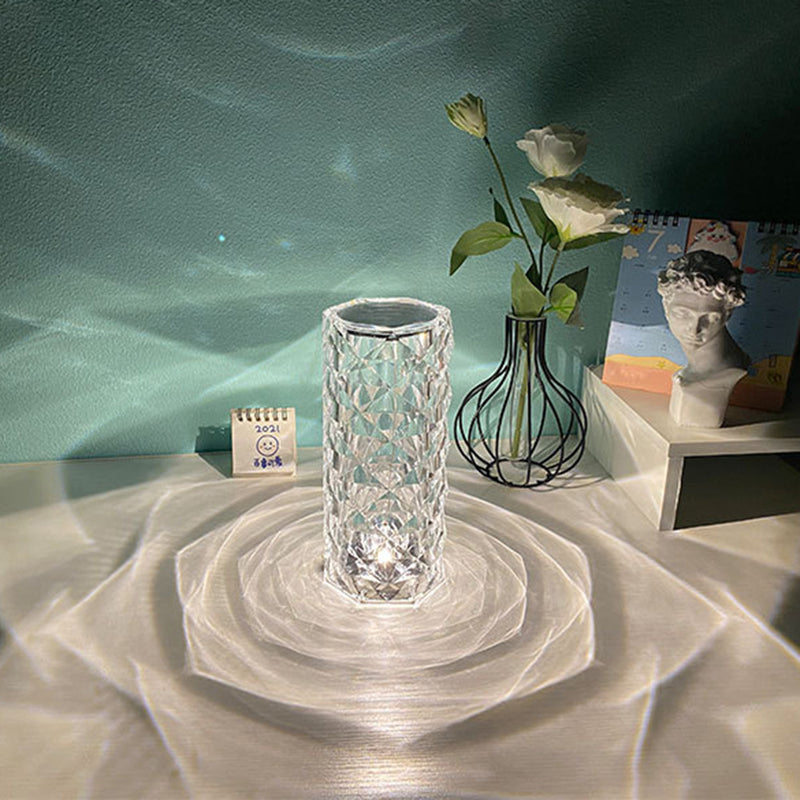 Crystal-Style Touch Lamp, USB