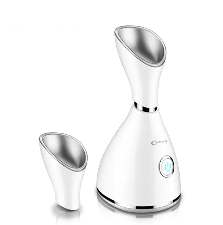 Nano Ionic Facial Steamer for Home Spa – Deep Cleansing, Hydrating, and Anti-Aging Skin Care Device