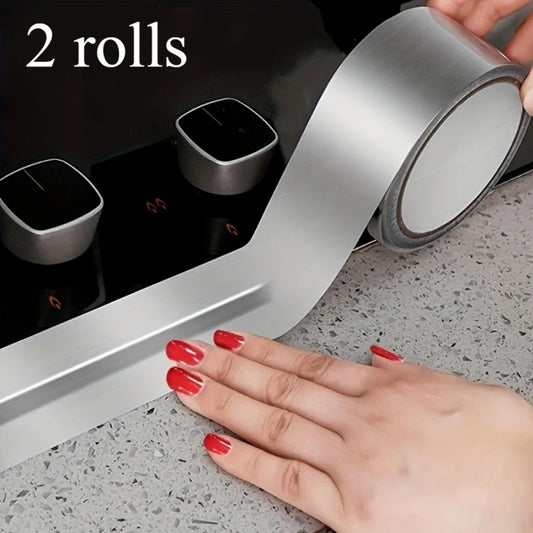 Silver Foil Waterproof Tape – Oil-Proof & Self-Adhesive Seal Strip