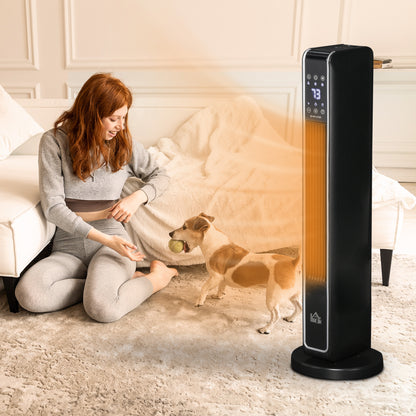 2-In-1 Portable Electric Tower Heater