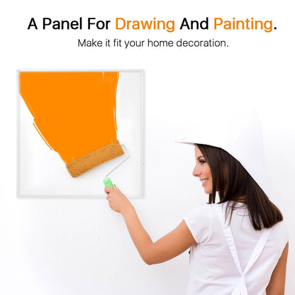 Electric Wall Mounted Space Flat Panel Heater 500W, Portable With Back Stand