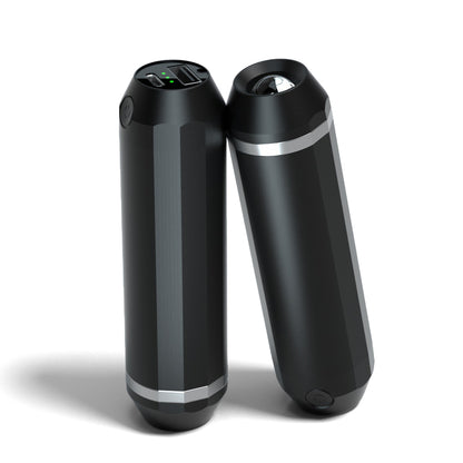 Heat For Camping Hiking Hunting Golf Heater Reusable Portable Pocket Heater With Split Magnetic And Flashlight Hand Warmers