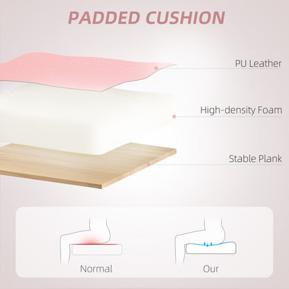 PU Leather Office Chair, Executive Desk Chair With Headrest, Foot Rest, Swivel Wheels, Reclining Computer Chair