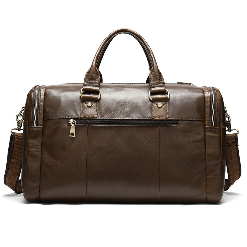Cowhide Leather Duffel Bag