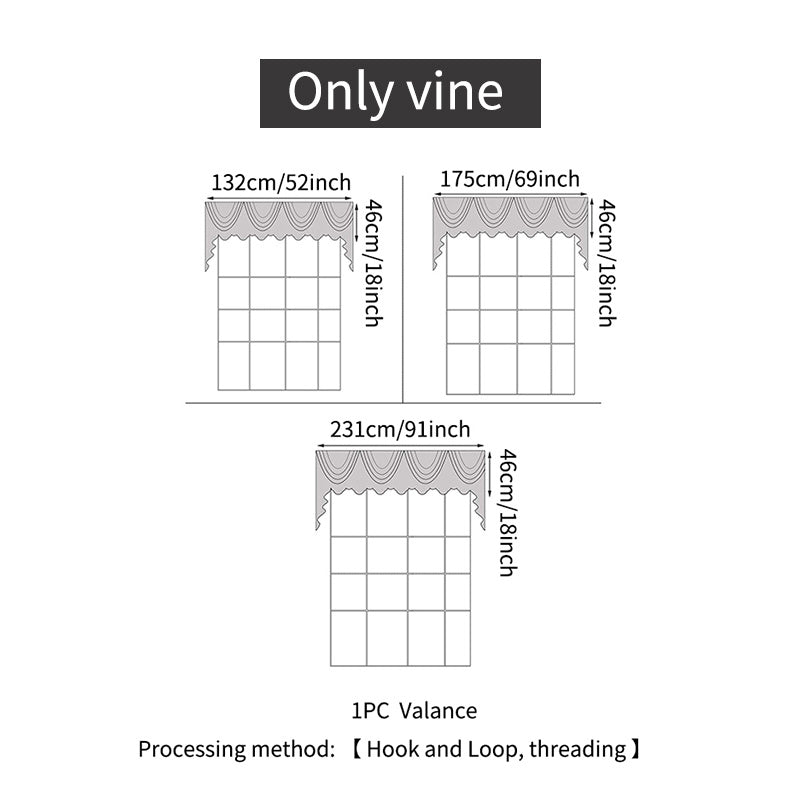 Luxury Embroidered Velvet Curtains – 2-Piece Blackout Drapes for Living Room & Bedroom