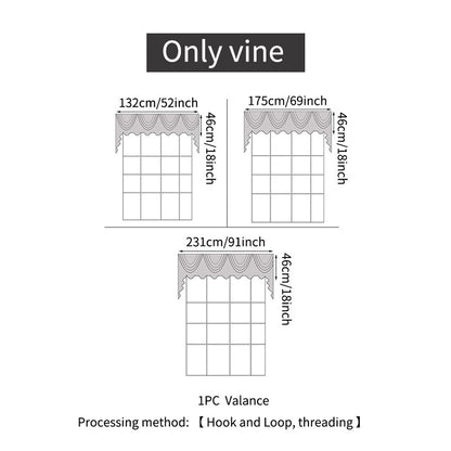 Luxury Embroidered Velvet Curtains – 2-Piece Blackout Drapes for Living Room & Bedroom