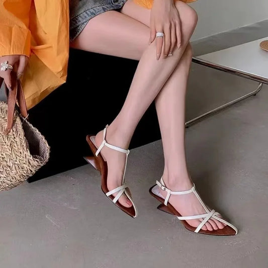 Patent Leather Heeled Sandals for Women - Al-Noor Bazaar