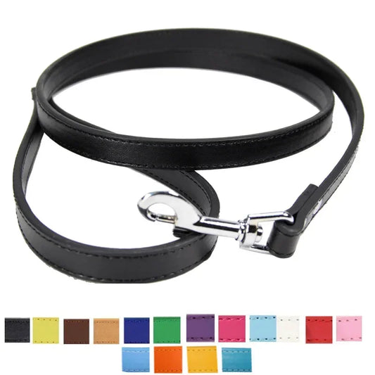 Leather Dog Leash for Small & Large Pets - Al-Noor Bazaar
