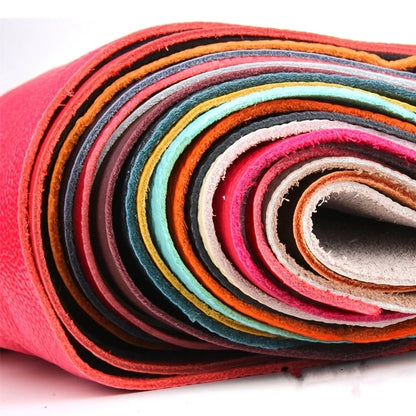 Cowhide Leather Scraps for DIY Crafts - Al-Noor Bazaar