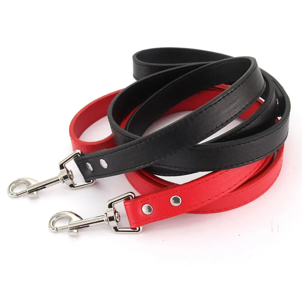 Leather Dog Leash for Small & Large Pets - Al-Noor Bazaar