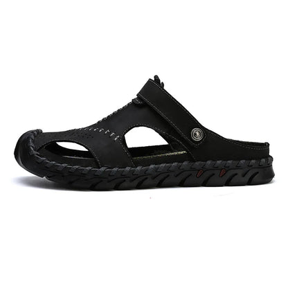 Genuine Leather Walking Sandals for Men - Al-Noor Bazaar