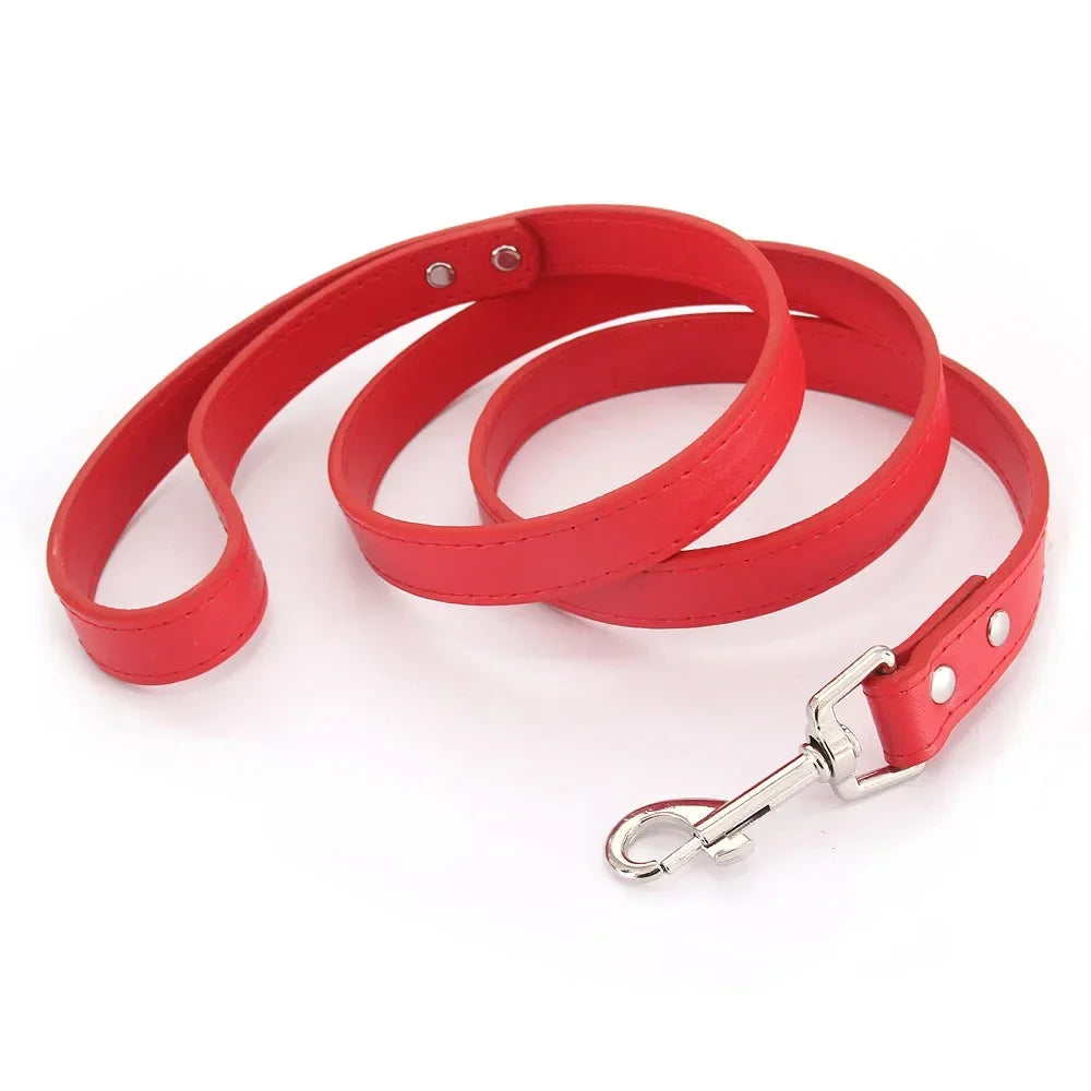 Leather Dog Leash for Small & Large Pets - Al-Noor Bazaar