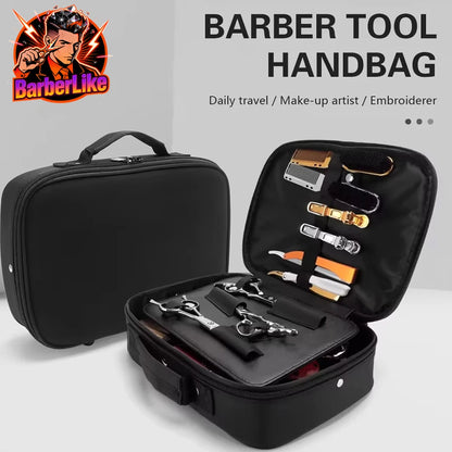 Leather Barber Tool Bag for Clippers - Al-Noor Bazaar