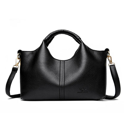 Soft Leather Tote Bag for Women - Al-Noor Bazaar